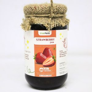 local farm strawberry jam freshly harvested, 500g of pure sweetness